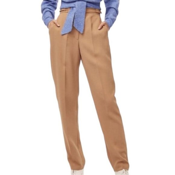 Wilfred Anna Pants Straight Leg Trouser Tan Womens 4 - Picture 12 of 12